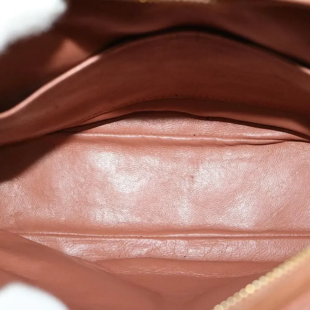 Chanel Diana Turn Lock Chain Shoulder Bag Pink